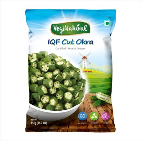 VegiNatural IQF Cut Okra