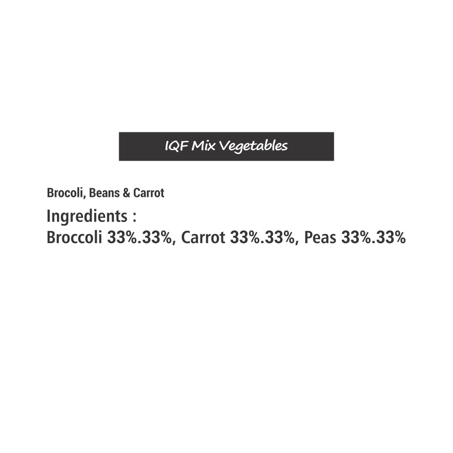 VegiNatural IQF Mix Vegetables with Broccoli - Image 5