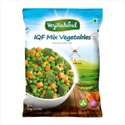VegiNatural IQF Mix Vegetables with Broccoli