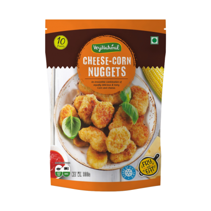 VegiNatural Cheese Corn Nuggets
