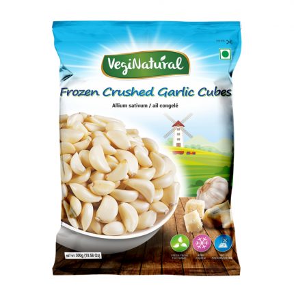 VegiNatural IQF Garlic Cubes