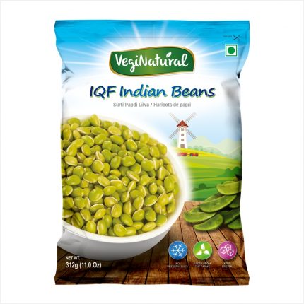 VegiNatural Surti Papadi Lilva/Indian Beans
