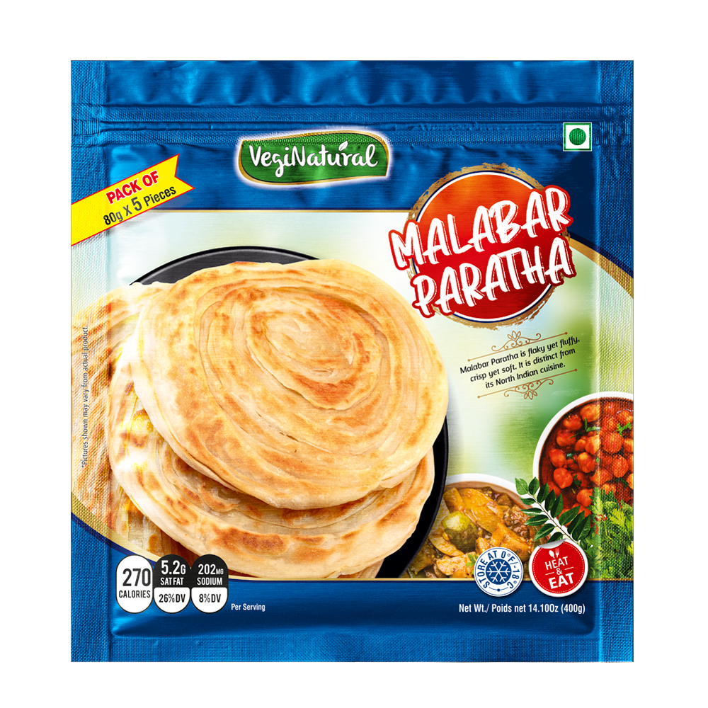 VegiNatural Malabar Paratha