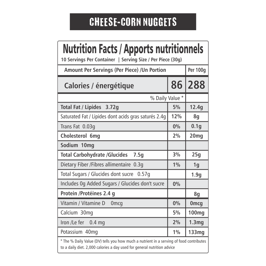 VegiNatural Cheese Corn Nuggets - Image 3